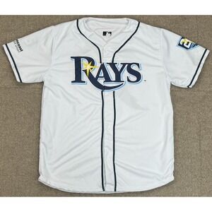 Match-Up MLB Tampa Bay Rays Reversible # 08 & #98 Baseball Jersey Size‎ Medium